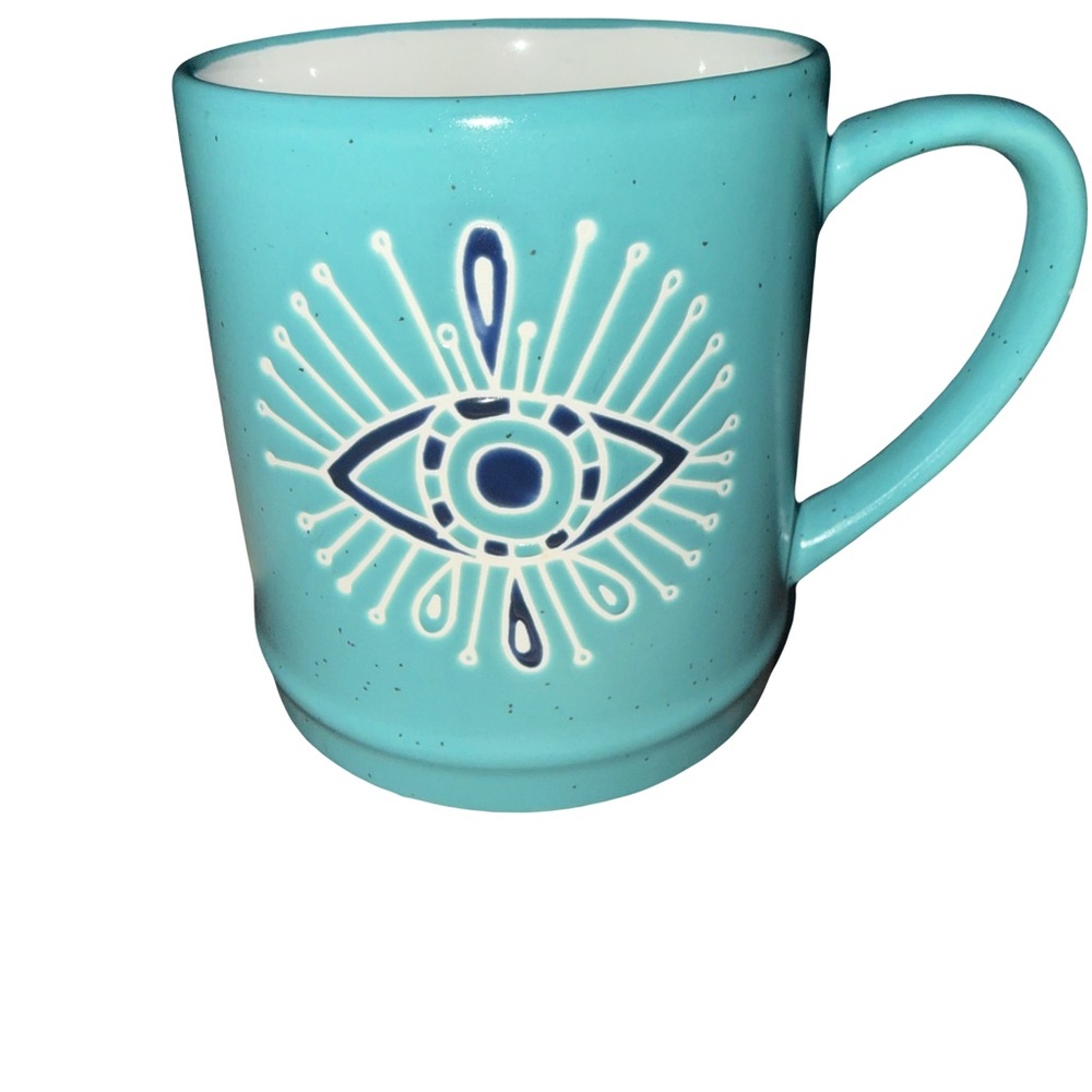 Turquoise Eye Design Mug